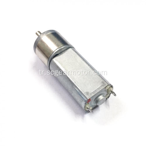 16GA050 daimi mıknatıs 12 V dc dişli motor